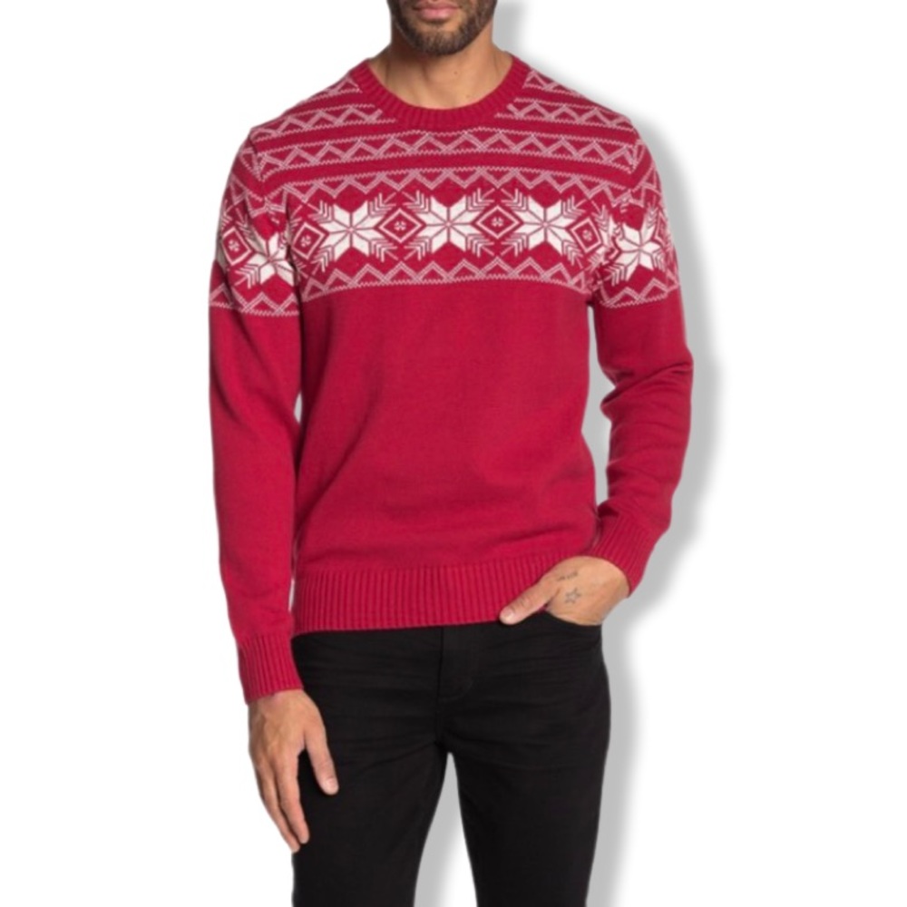 The Holiday Sweater by Original Weatherproof Vintage Cotton, Fair Isle Sweater